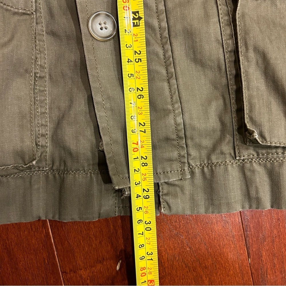 J. CREW Field Mechanic Utility Green Army Jacket size XXS - Picture 4 of 10